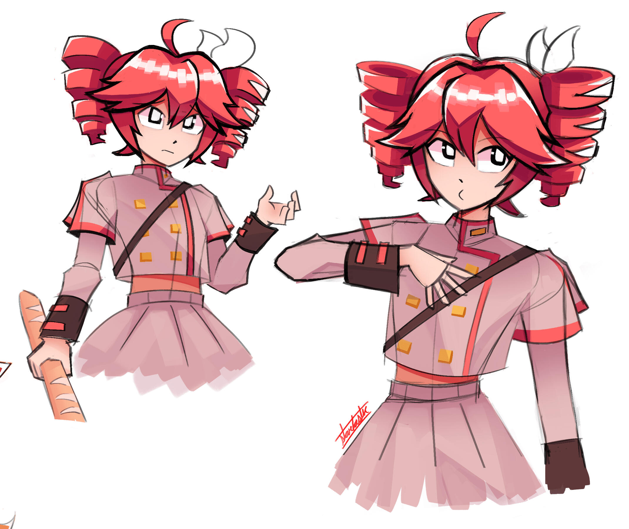 Character doodles: Kasane Teto