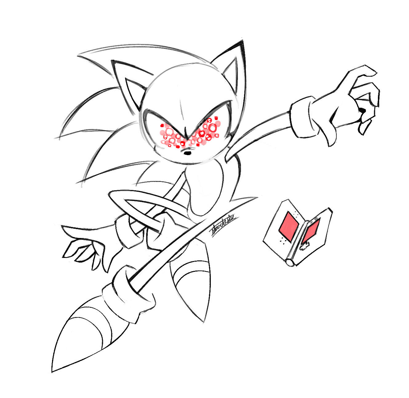 Character sketches: DX